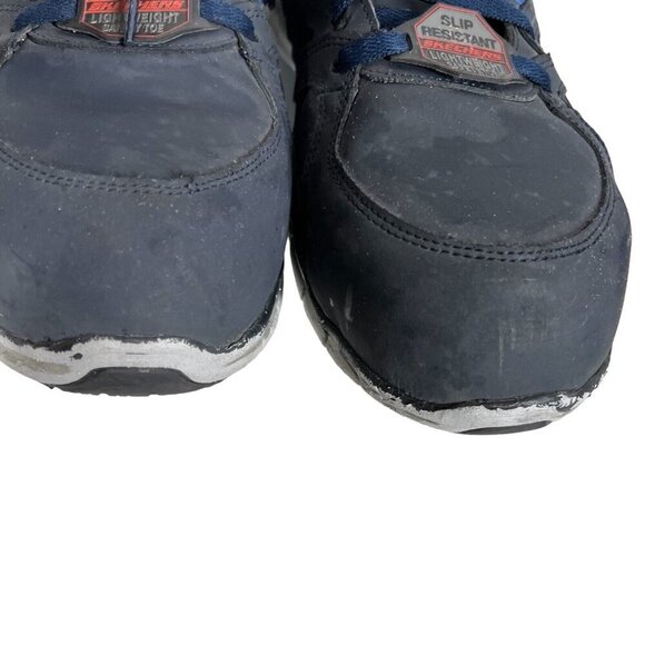 Skechers for Work Men's Synergy Flex Sole Alloy Toe Work Shoes 11.5 US Blue - Picture 6 of 7